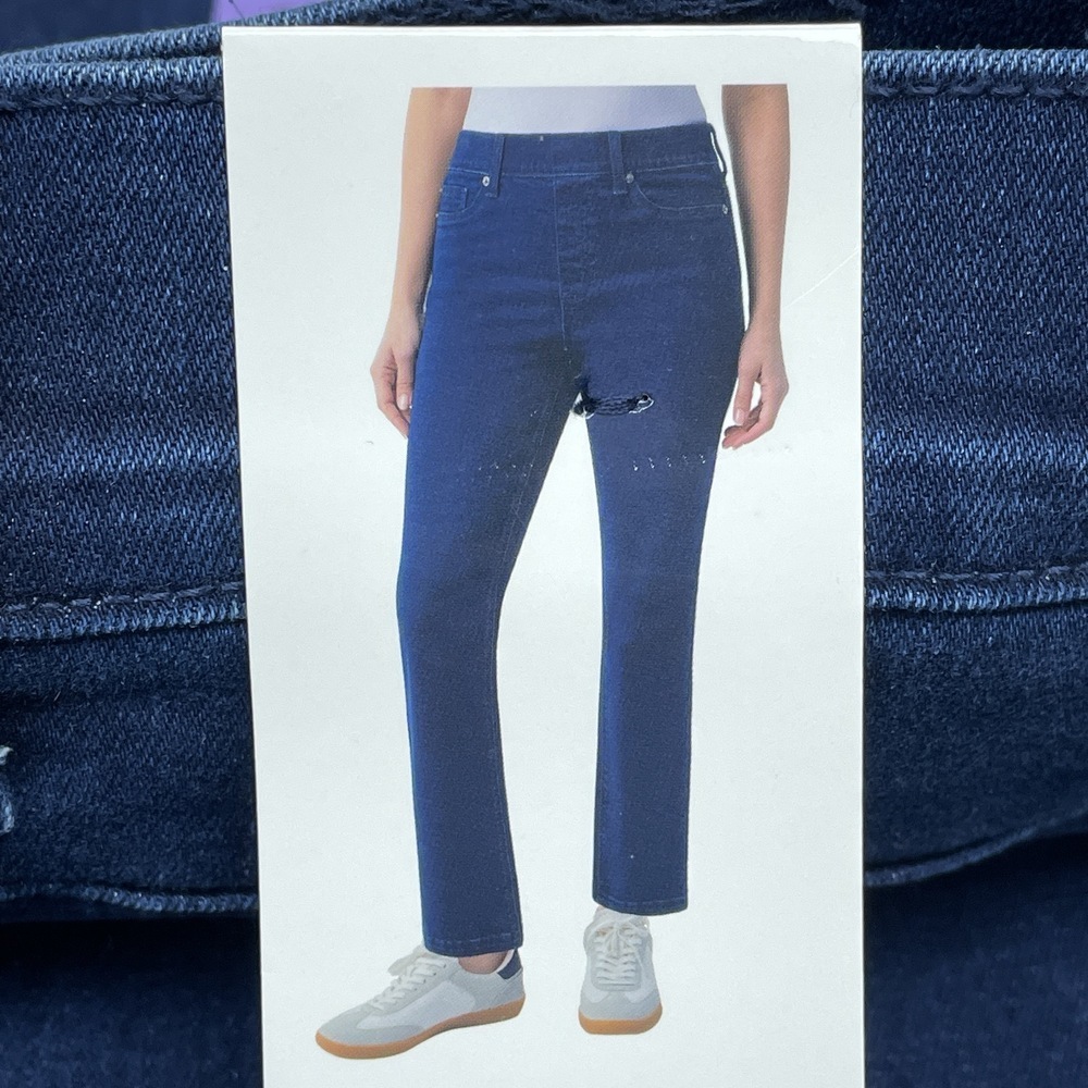 32 Degrees Women's XS Straight Leg Pants Blue Cotton Blend e0003
